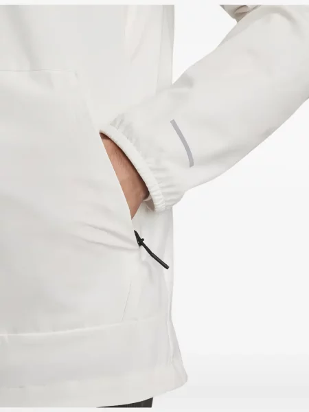 Geacă Nike alergare cu șireturi din dantelă albastru