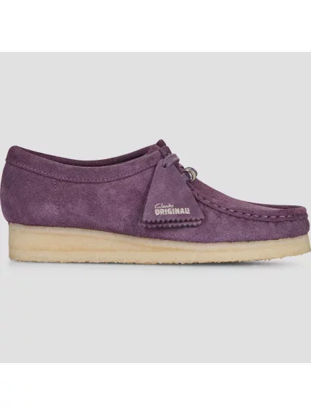 Pantofi Clarks Originals violet
