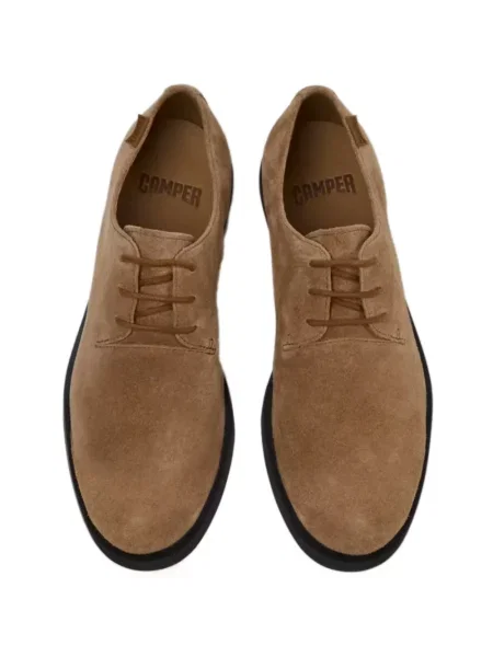 Pantofi Camper din piele de căprioară maro