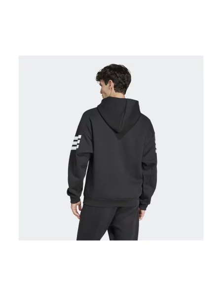 ADIDAS SPORTSWEAR Športová mikina so FI / biela čierna