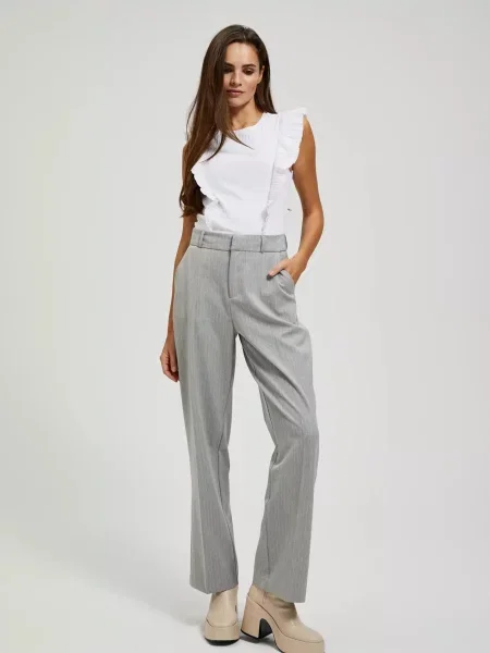 Pantaloni Marisse alb