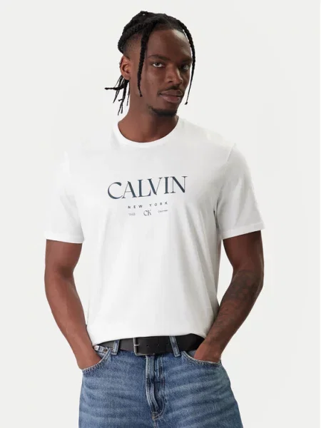 Calvin Klein Majica črna bela