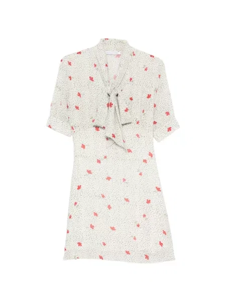 Rochie mini Mar De Margaritas cu funde cu model floral