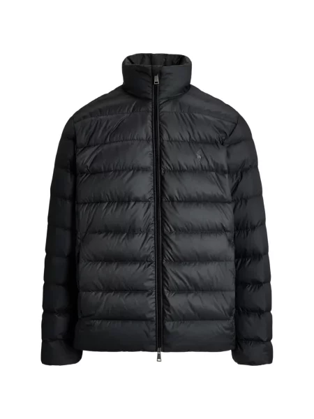 Portofel Polo Ralph Lauren din piele cu dungi cu glugă verde