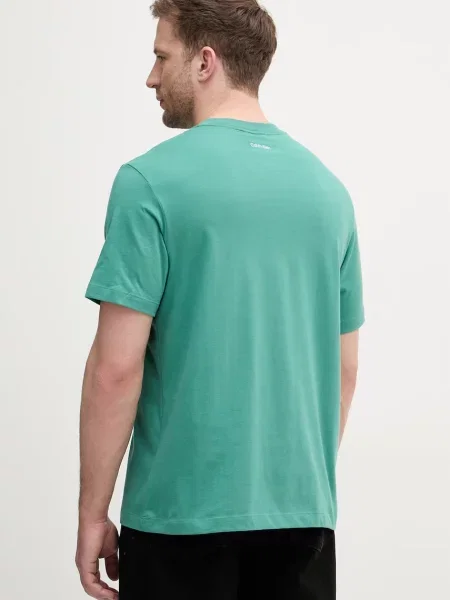 Calvin Klein Jeans T-shirt zielona