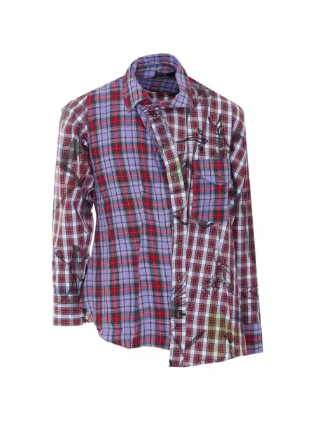 Kostkovaná košile Vivienne Westwood červená