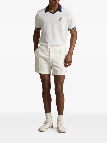 Șapcă Polo Ralph Lauren de mătase cu dungi cu cataramă albastru