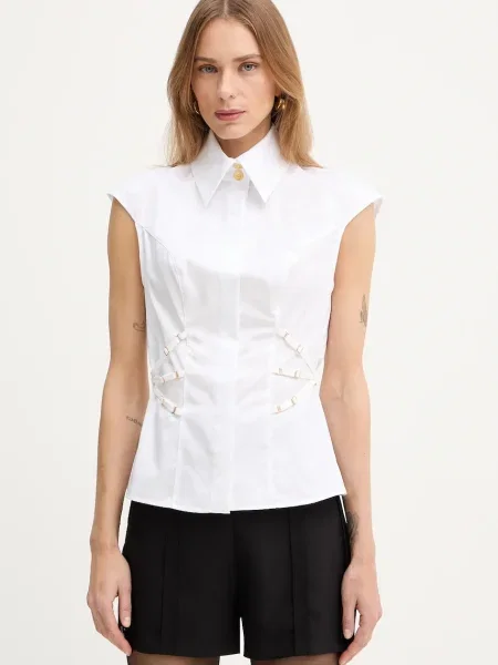 Elisabetta Franchi cămașă din alb