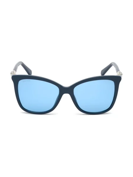 Okulary przeciwsłoneczne Swarovski niebieskie