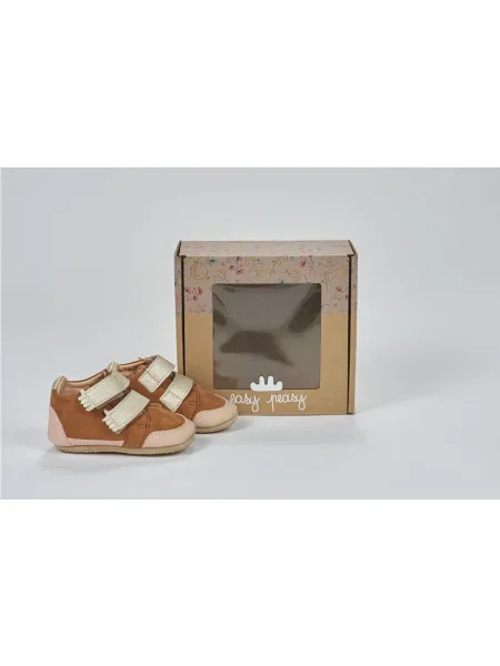 Pantofi copii Easy Peasy maro