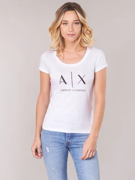 Póló Armani Exchange fehér