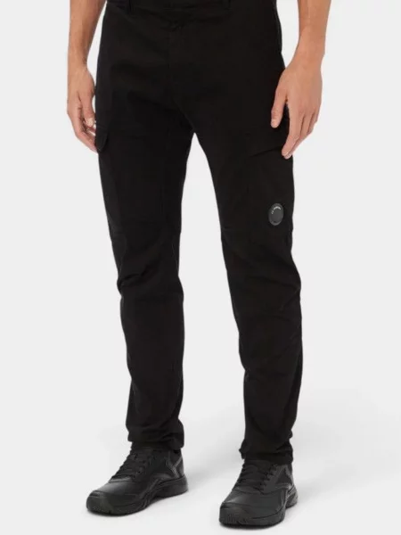 Карго CP Company бавовна/еластан чорний