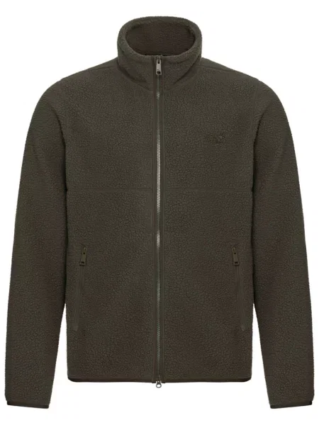 JACK WOLFSKIN Funkční fleecová mikina jedle