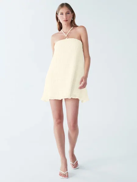 BWLDR Rochie de cocktail Aries' alb