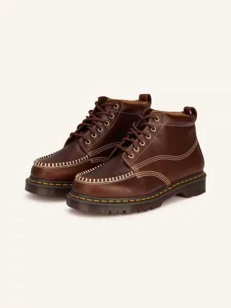 Dr. Martens Šněrovací Boty Lowell Chukka hnědá