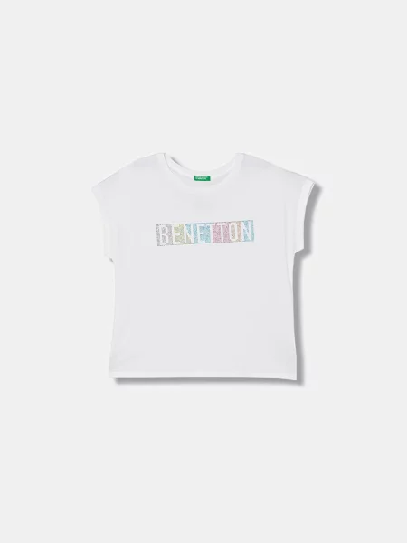 United Colors of Benetton tričko bílé