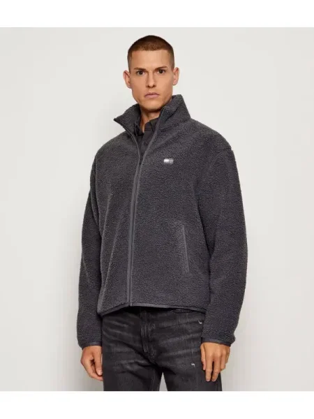 Geacă de blugi Tommy Jeans gri