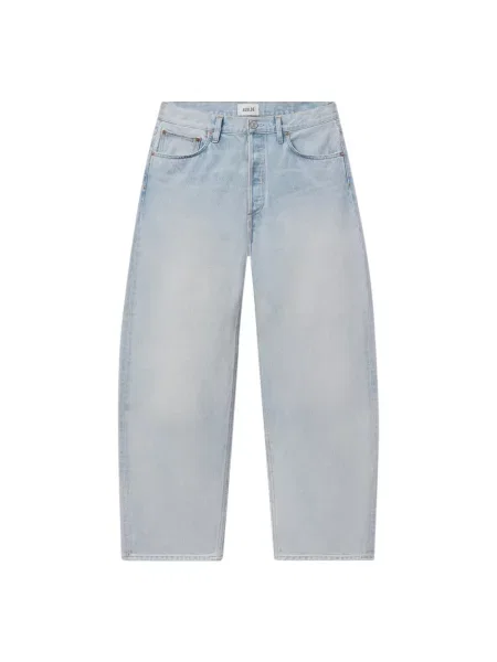 Jeansy Agolde niebieskie