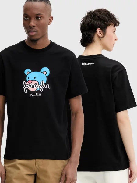 Majica Inbetweeners s tiskom crna