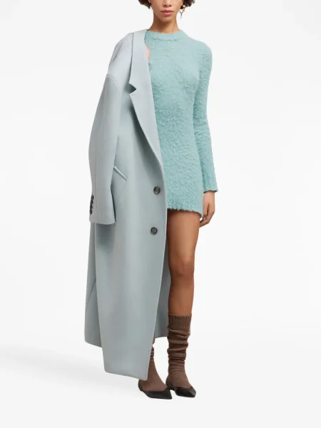 Heláncă Ami Paris tricotate lungă albastru