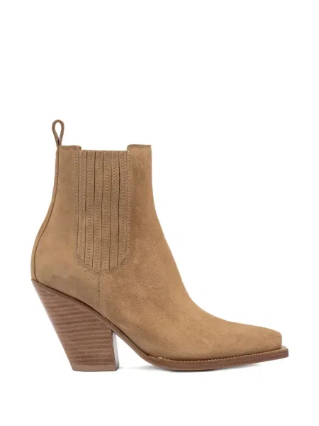 Botine Buttero din piele de căprioară maro