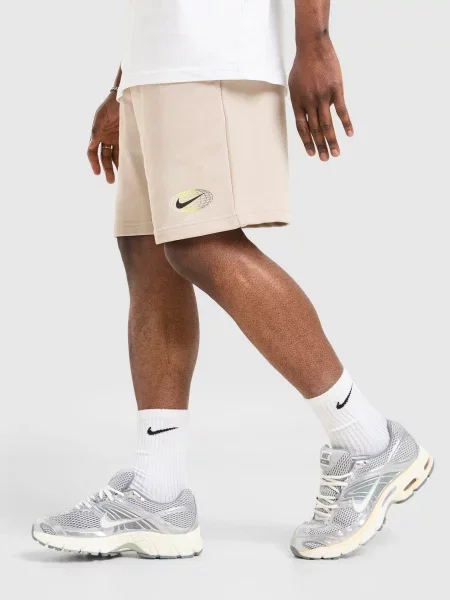 Nike Szorty Nsw Athl Club beżowe