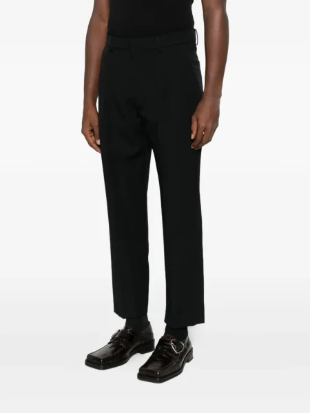 Pantaloni Balmain plisate negru