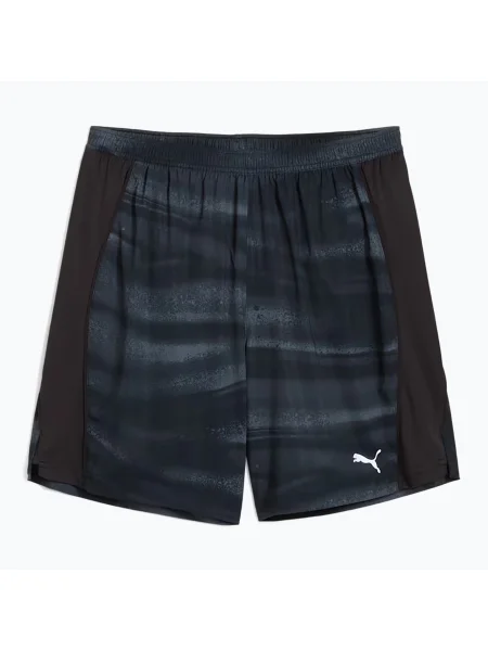 Pantaloni scurți de alergare pentru bărbați PUMA Run Velocity AOP 7" puma negru
