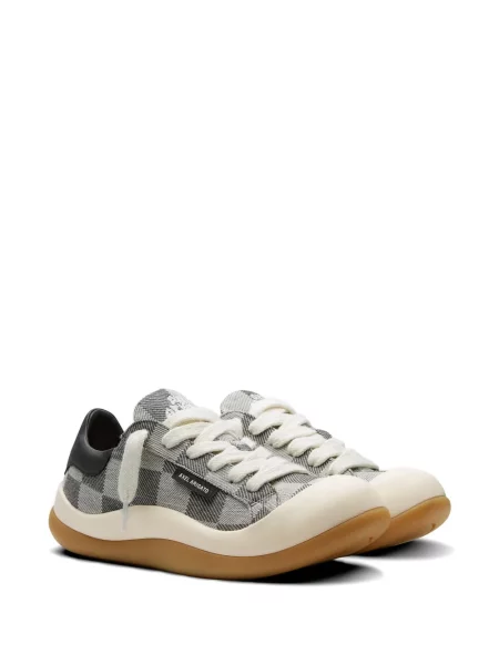 Sneakerși Axel Arigato în carouri gri