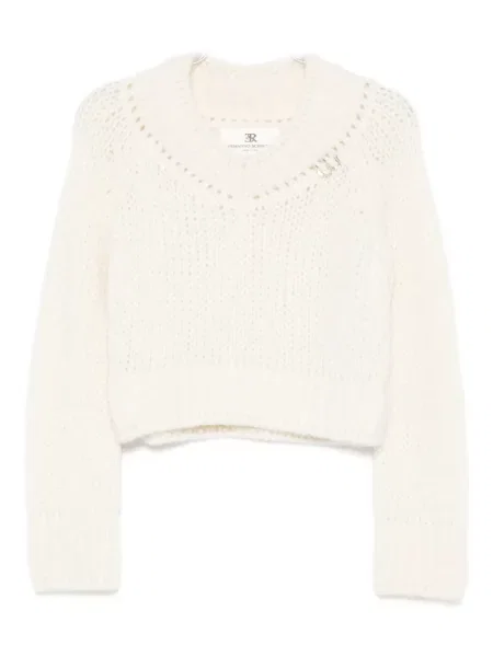 Cropp pulover Ermanno Scervino cu decolteu în V