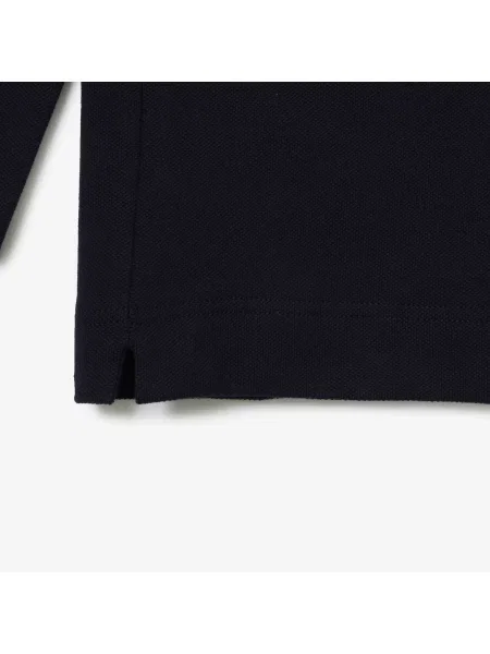 Lacoste Koszulka Polo Z Długim Rękawem Classic Fit granatowa