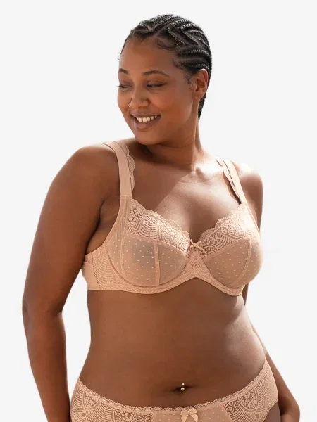 SugarShape Sutien Clara Lace cappuccino maro