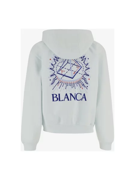 Bluza z kapturem Casablanca z kapturem z logo niebieska