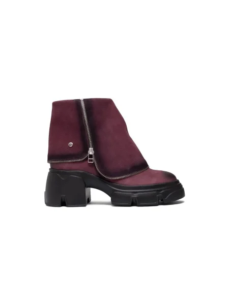 Botine Maciejka din piele negru