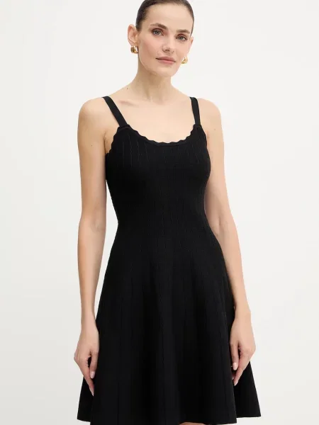 Morgan rochie mini evazați RMFANNY negru