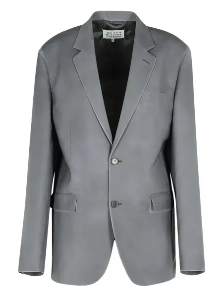 Marynarka Mm6 Maison Margiela jednorzędowa szara