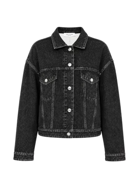 Geacă de blugi Rag & Bone negru