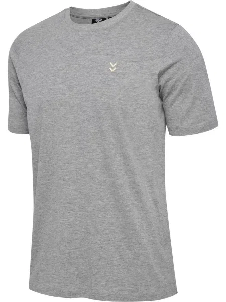 Hummel koszulka logo haftowane hml Pulse T-shirt szara