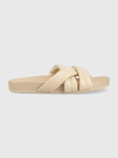 Чехли Billabong с платформа бежово