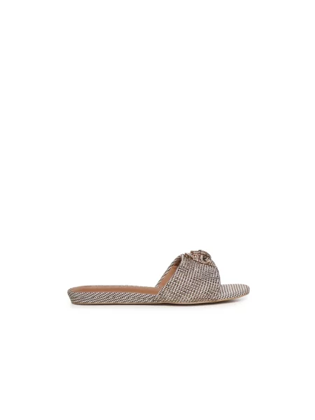 Klapki Kurt Geiger bez obcasa żółte