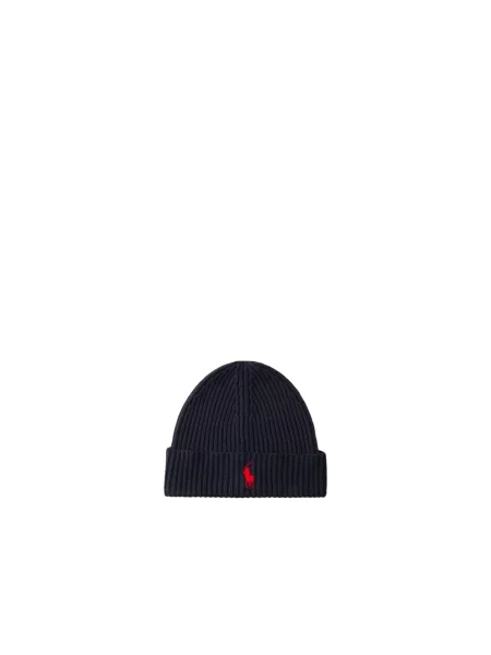 Polo Ralph Lauren czapka wełniana czarna