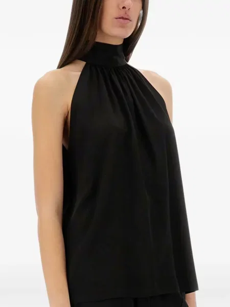 Top Tom Ford cu gât halter negru