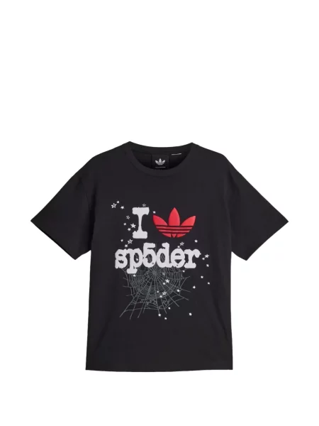 Trčanje majica Adidas crna