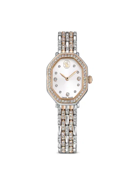 Zegarek Swarovski elegancki żółty