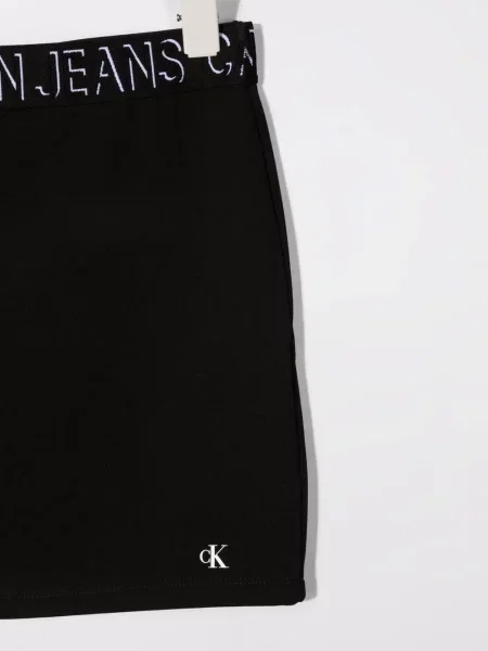 Dětské sukně Calvin Klein černé