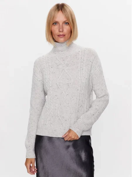 Max Mara Leisure Bluză cu gât Favore gri