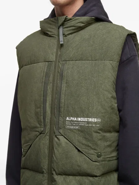Vestă Alpha Industries verde