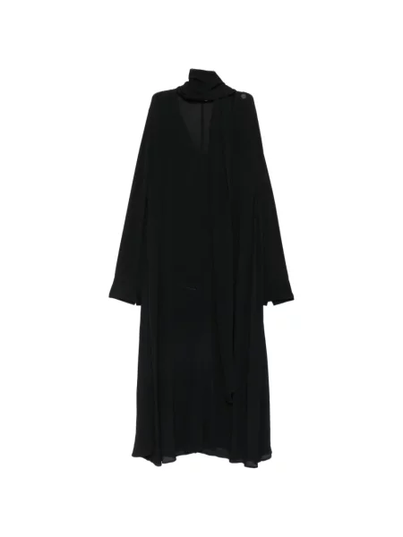 Rochie maxi Toteme cu decolteu în V negru