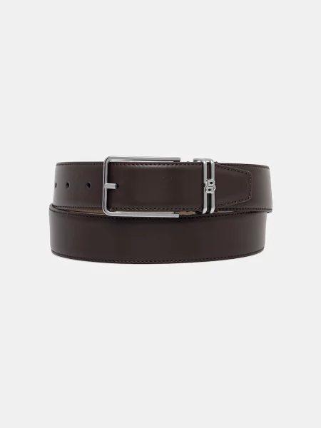 Usnjen BOSS Loop rjava