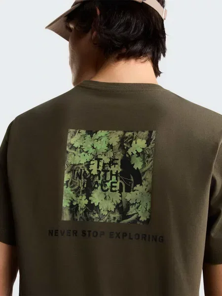 Футболка The North Face зеленая